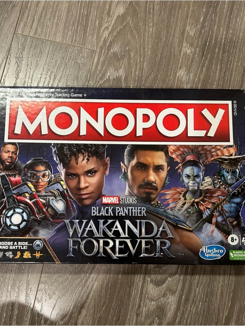 Monopoly Black Panther Wakanda Forever Board Game